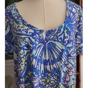 Lilly Pulitzer Tammy dress in Ceviche Brilliant Blue